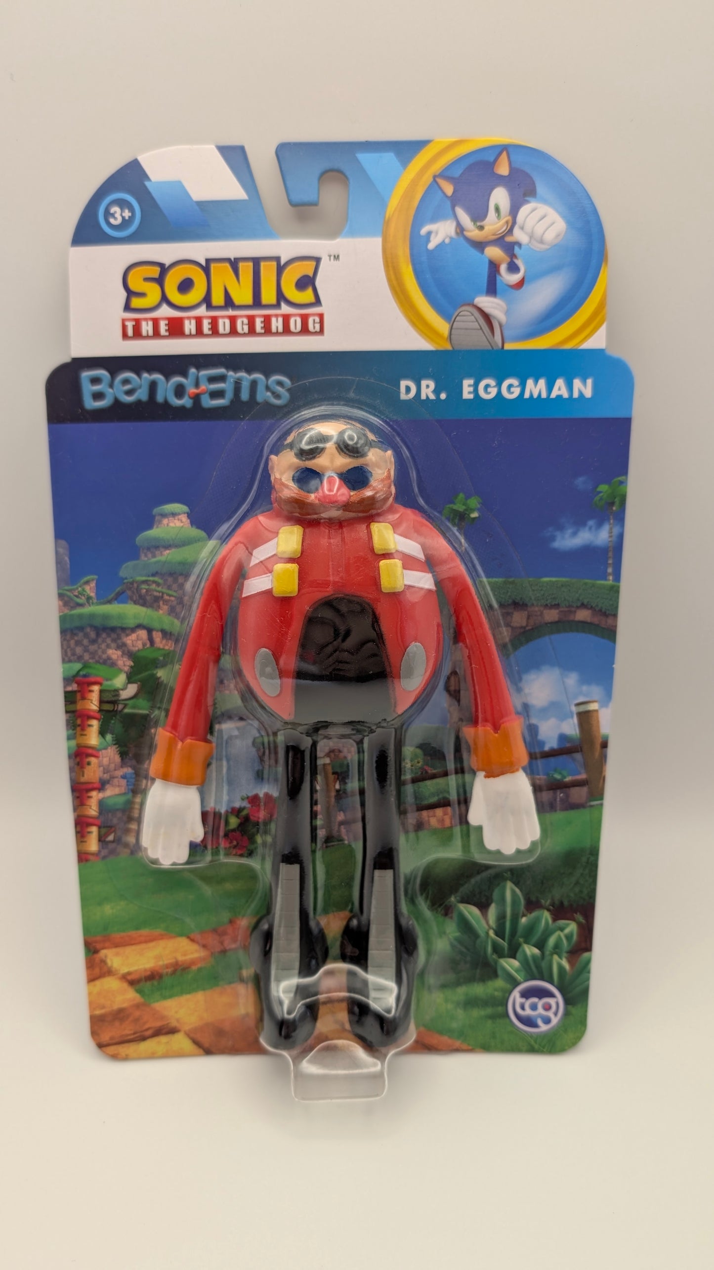 Sonic the Hedgehog Bend-Ems Action Figure - Dr Eggman - 14cm