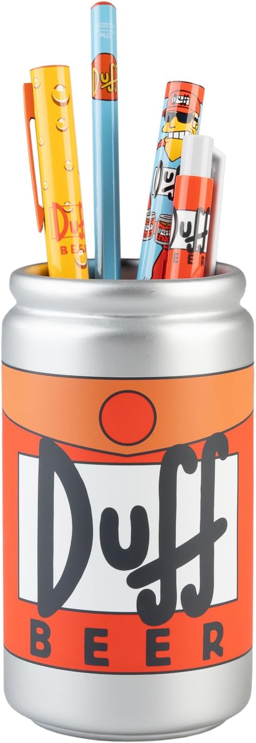 The Simpsons - 3D Pen Holder - Duff Beer Can (with Accessories)