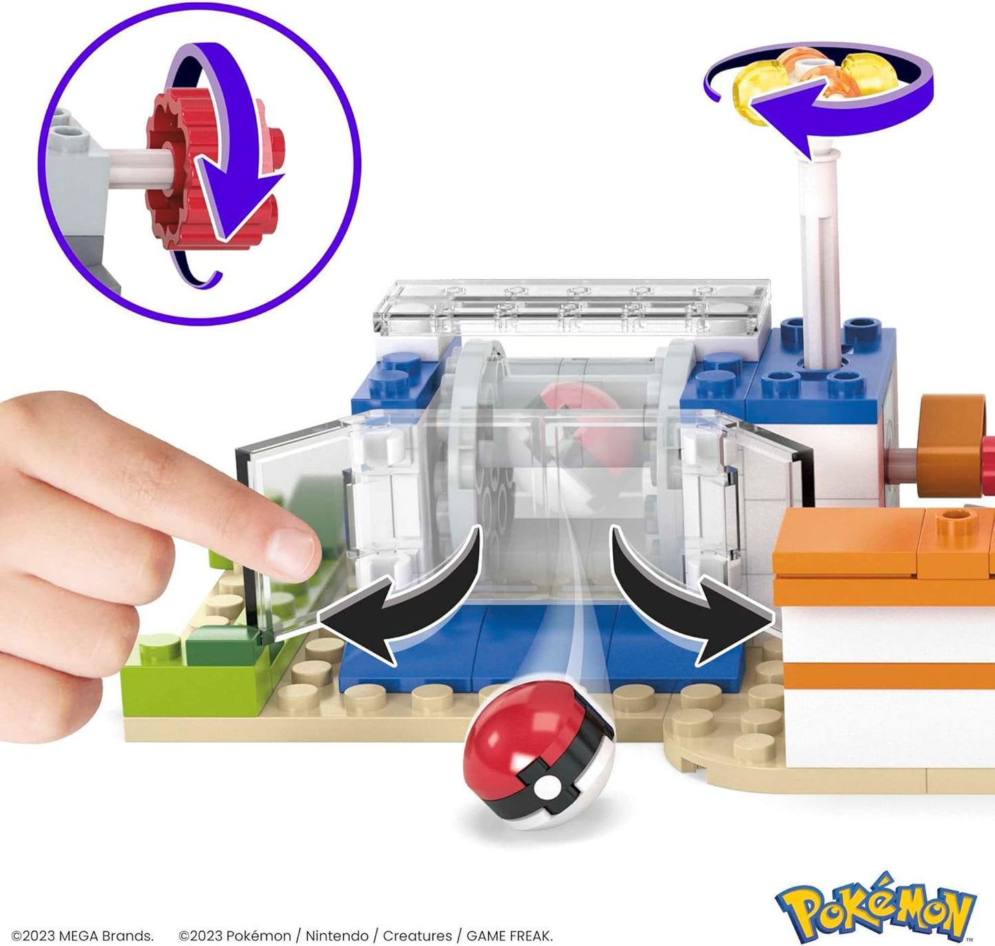 Mega Pokemon Building Blocks - Forest Pokemon Center - 648 Pieces