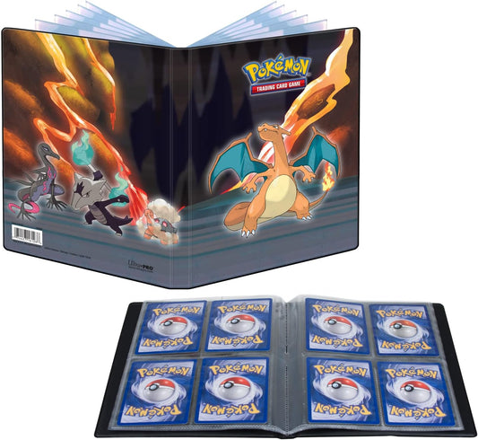 Pokemon TCG - Ultra Pro 4 Pocket Charizard Fire Type Portfolio