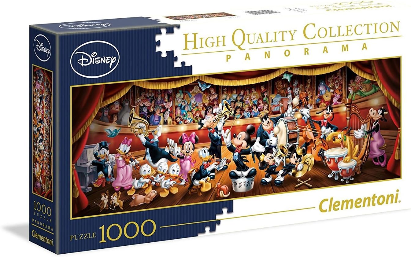Disney Clementoni 39445 - Panorama Orchestra Jigsaw Puzzle (1000 Pieces)