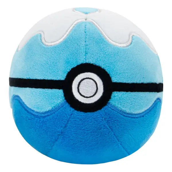 Pokemon Pokeball Soft Stuffed Plush Toy with Weighted Base 4" - Dive Ball