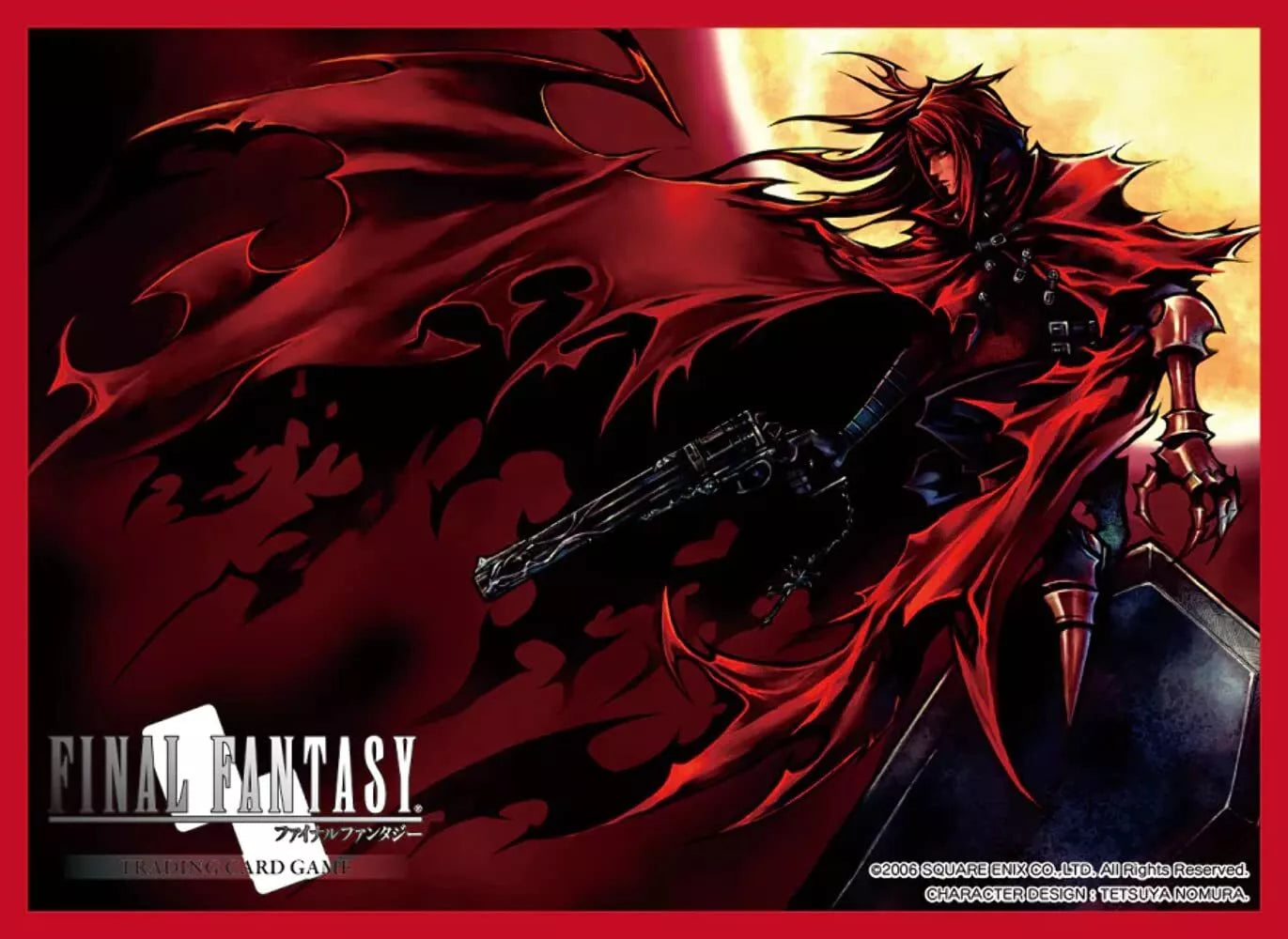 ff7 card sleeves Final Fantasy VII Card Sleeves Dirge Of Cerberus Vincent Valentine