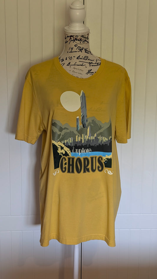 Rooster Teeth RWBY Yellow Chorus T-Shirt - L - Mens