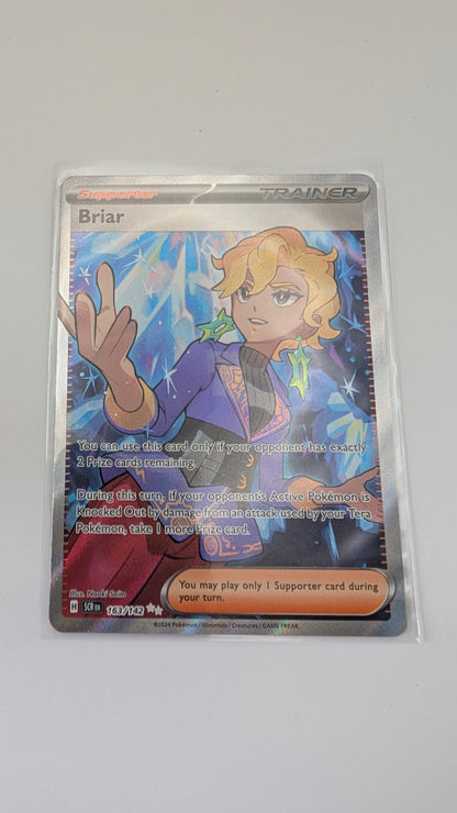Pokemon TCG - Briar 163/142  - Ultra Rare Full Art Card