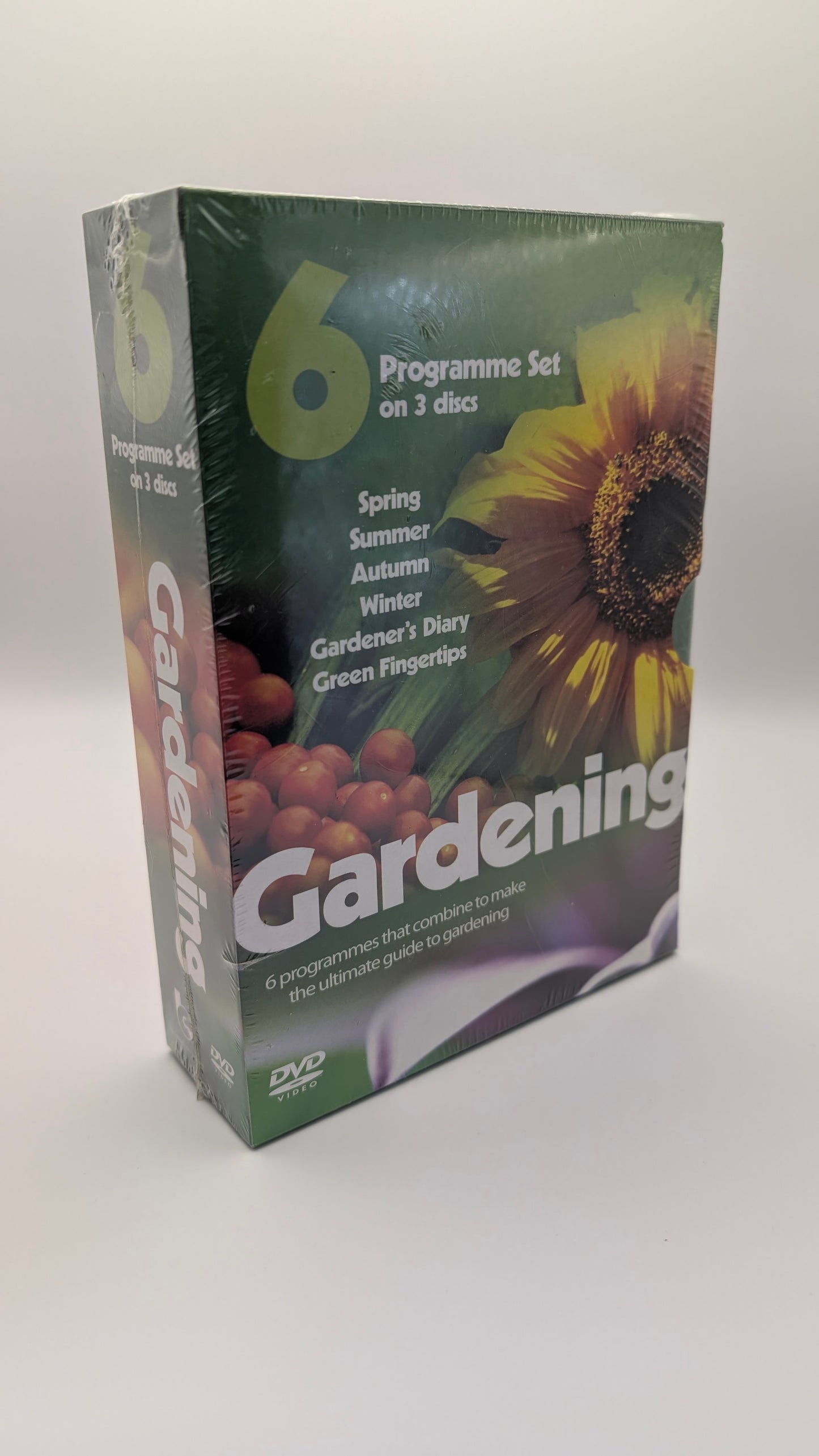 Gardening 6 Program Set DVD - Winter, Spring, Summer, Fruit and Veg instructions