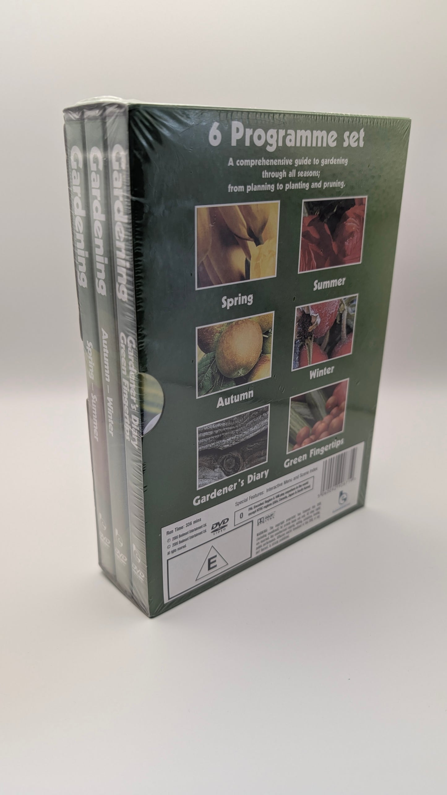 Gardening 6 Program Set DVD - Winter, Spring, Summer, Fruit and Veg instructions