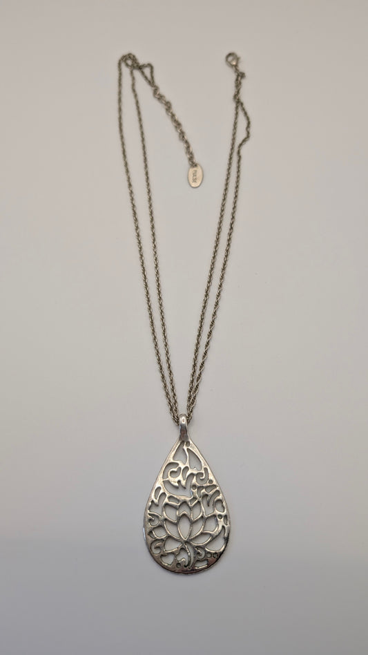 Pulse Irish Celtic Tear Drop Necklace