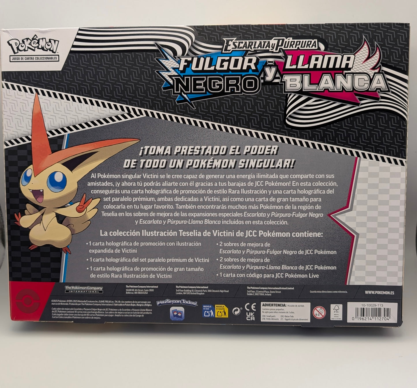 Pokemon TCG - Scarlet & Violet 10.5 - Victini Illustration Collection - Spanish