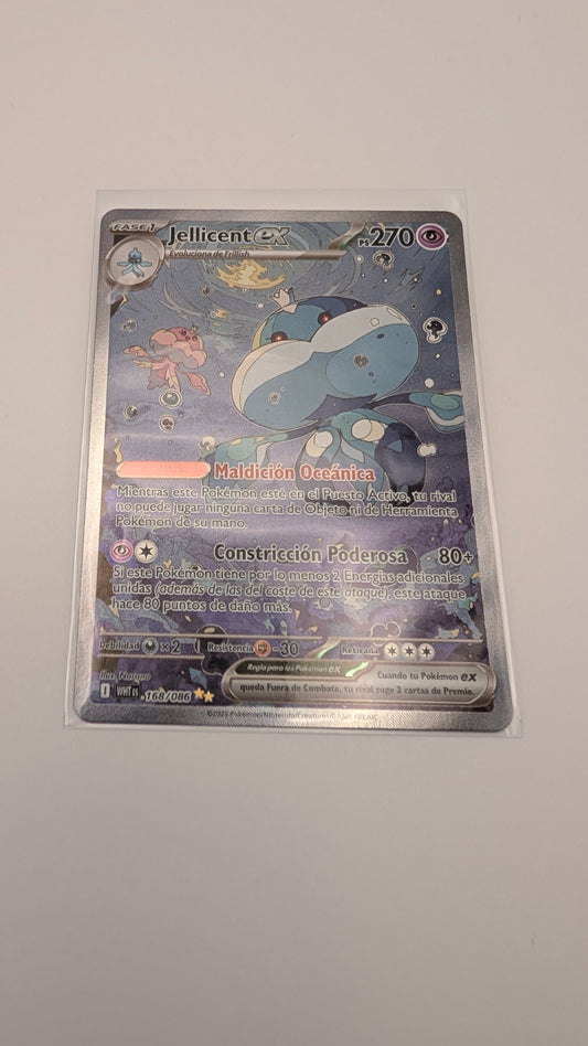 Pokemon TCG - Jellicent EX 086 Full Art Card (Spanish Edition)
