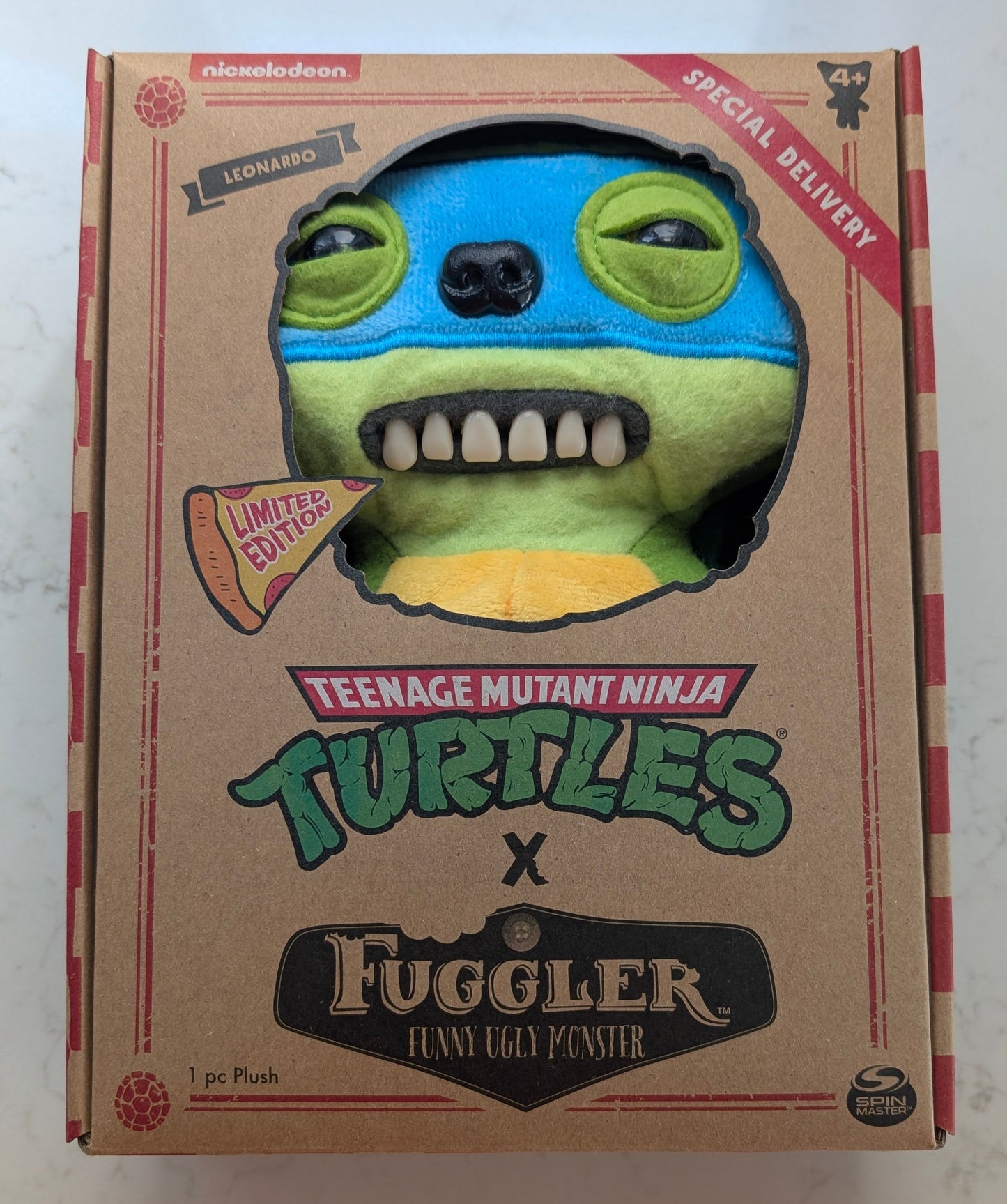 Teenage Mutant Ninja Turtles x Fuggler - Leonardo - 9 Inch Plush Toy