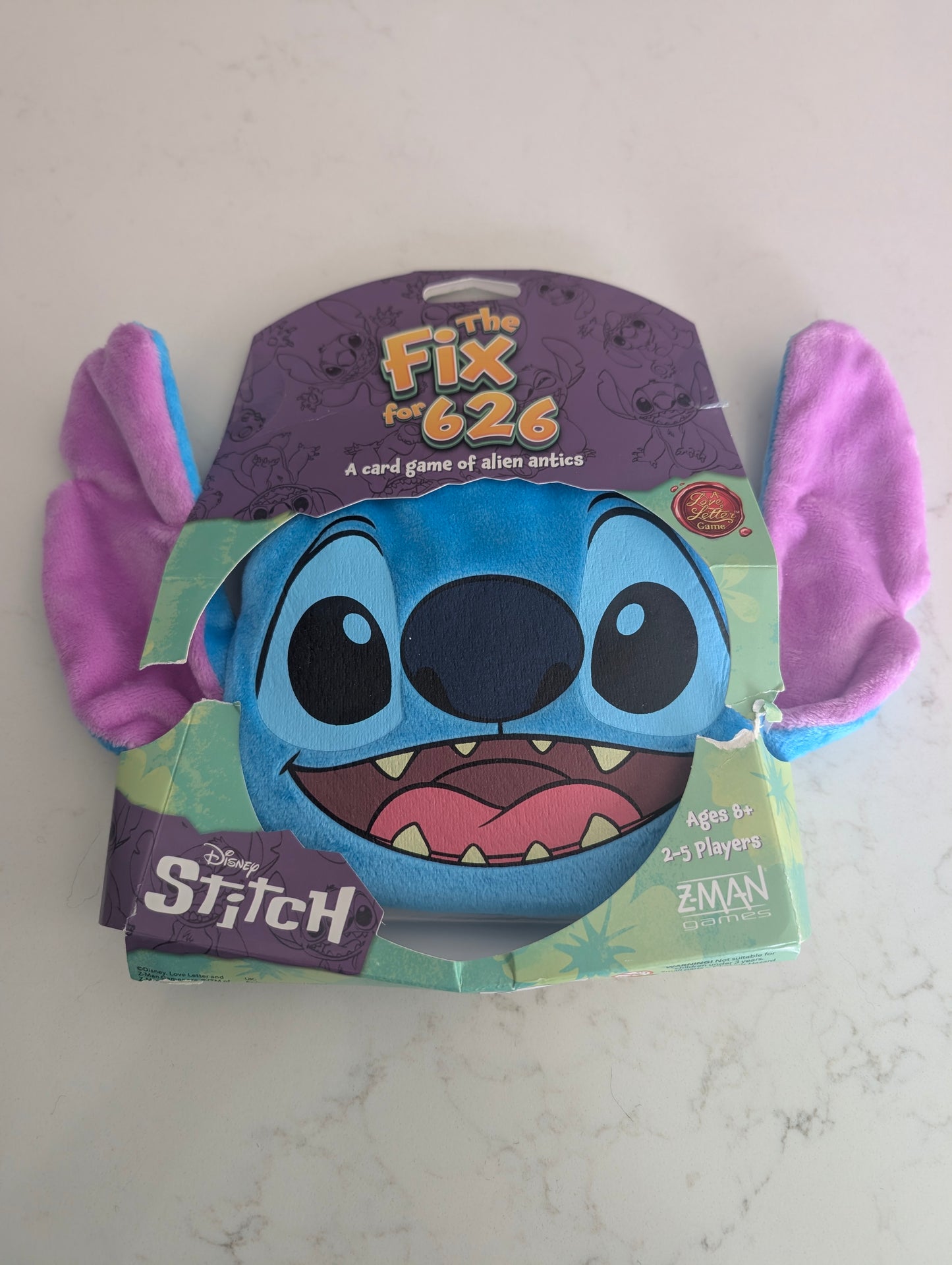 Disney Love Letter - The Fix for 626 - Card Game (DAMAGED BOX)