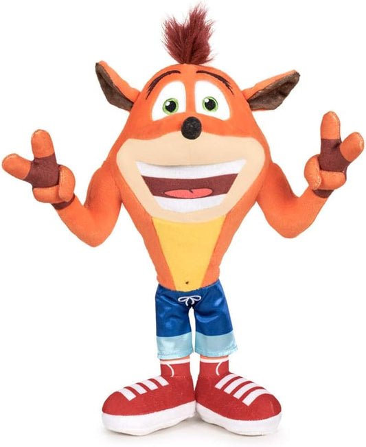 Crash bandicoot Plush Toy - Peace Hands - 32cm