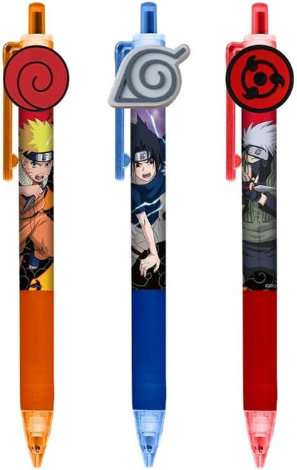Naruto Shippuden - Pack of 3 Pens