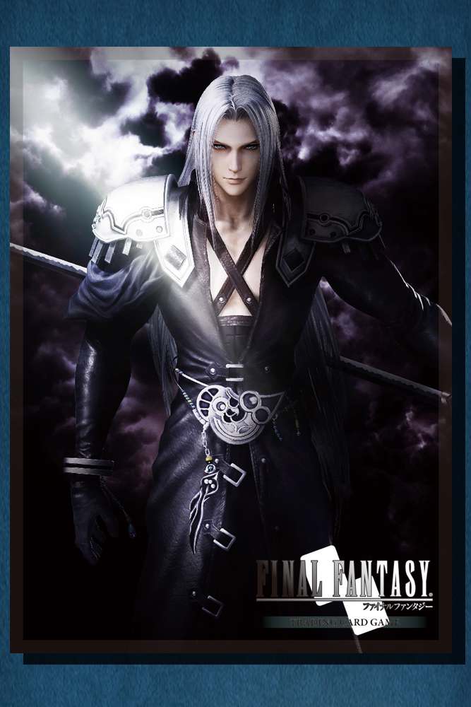 Final Fantasy VII Card Sleeves Sephiroth Dissidia Rebirth Remake - Pack of 60