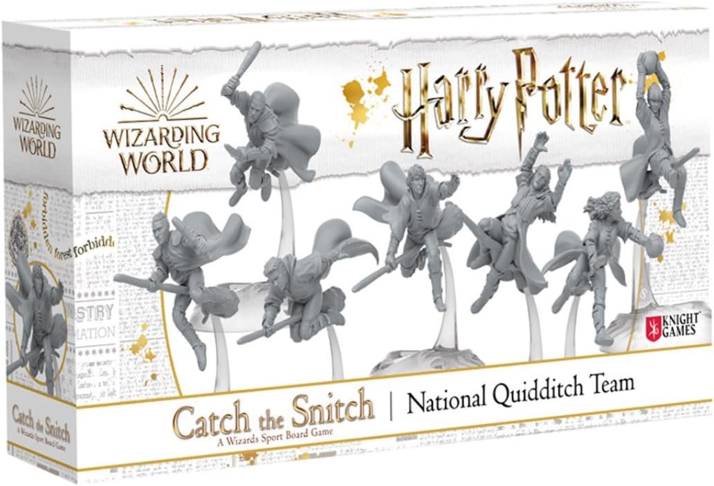 Harry Potter Miniatures - Catch the Snitch National Quidditch Team - Knight Games