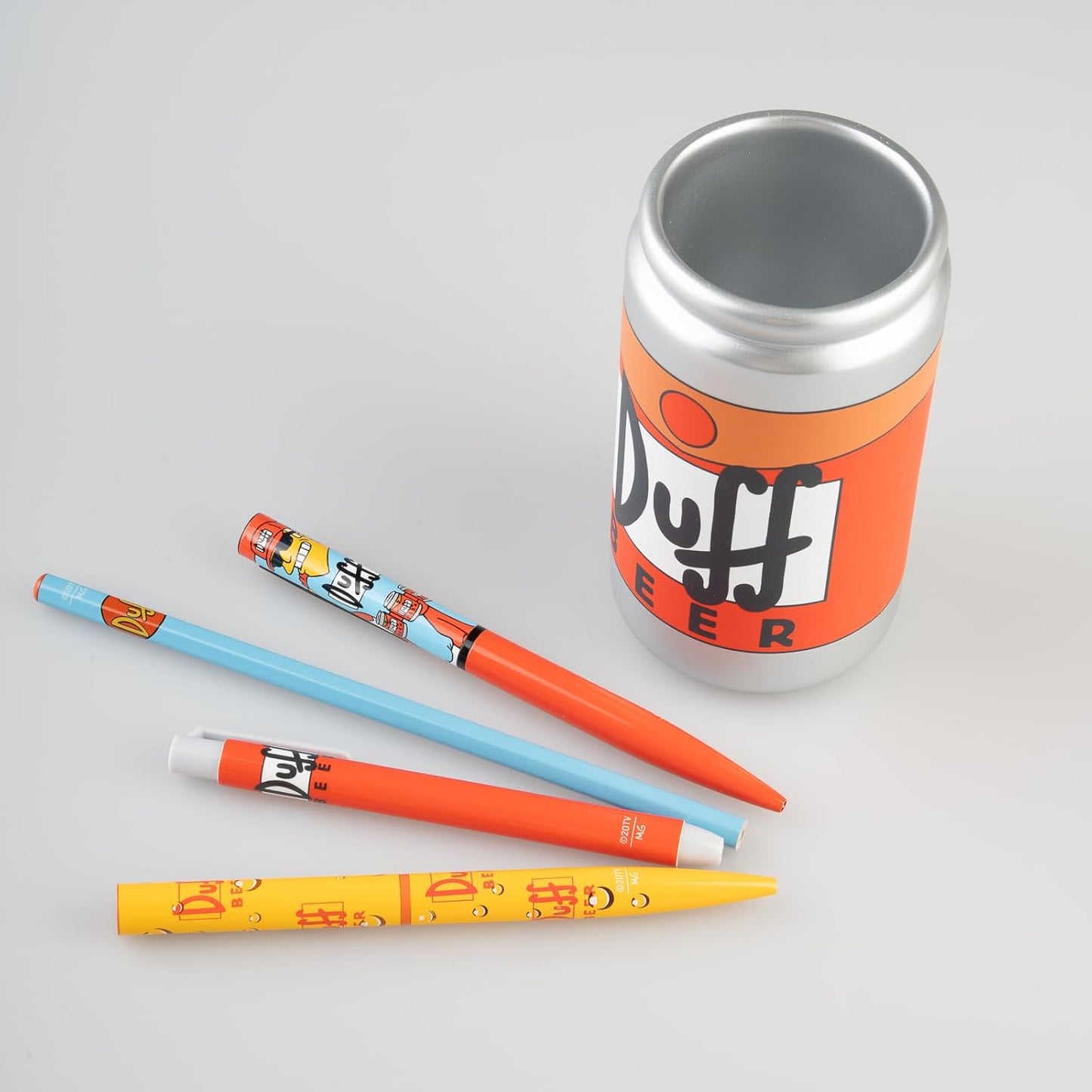 The Simpsons - 3D Pen Holder - Duff Beer Can (with Accessories)