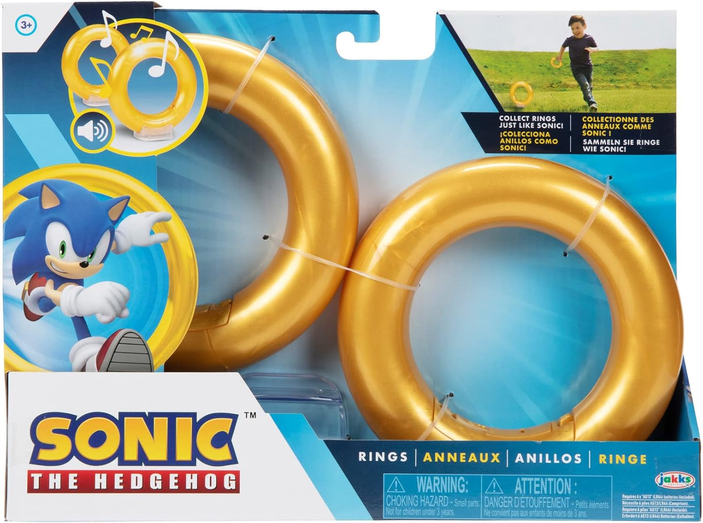 Sonic the Hedgehog Role Play Rings - With Sound