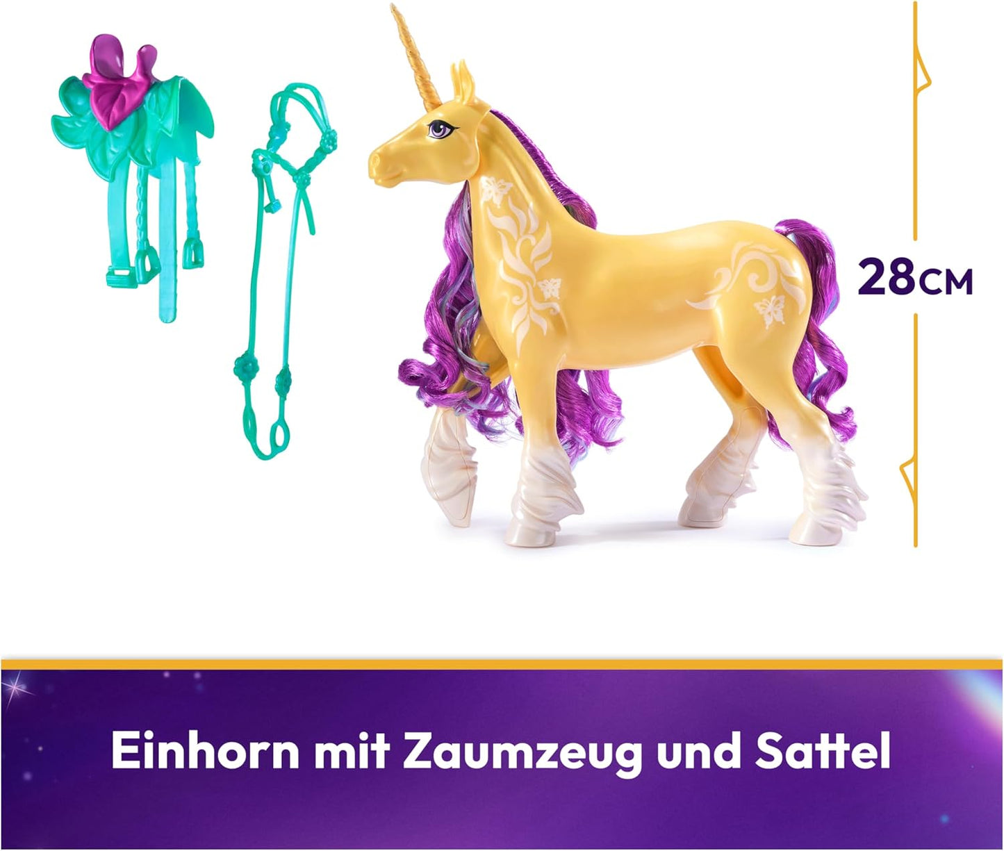 Netflix's Unicorn Academy - Leaf - 11 Inch Doll and accessories (DAMAGED BOX)