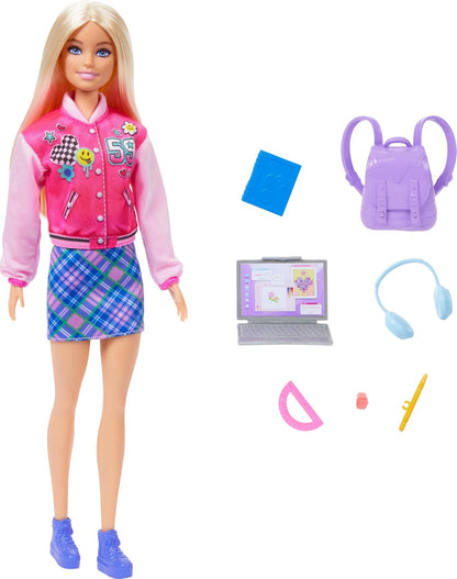 Barbie - I love School - Barbie Doll with College Accessories