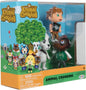 Animal Crossing Action Figure Pack - Tom Nook, K.K. and Villager - 6cm
