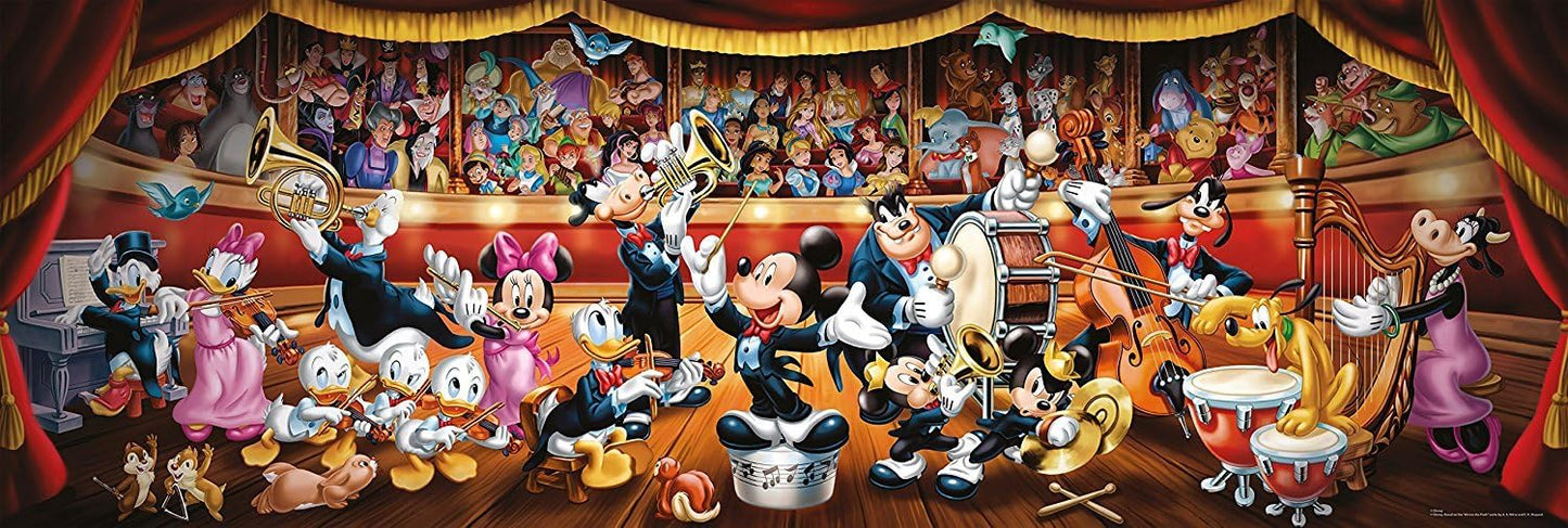 Disney Clementoni 39445 - Panorama Orchestra Jigsaw Puzzle (1000 Pieces)