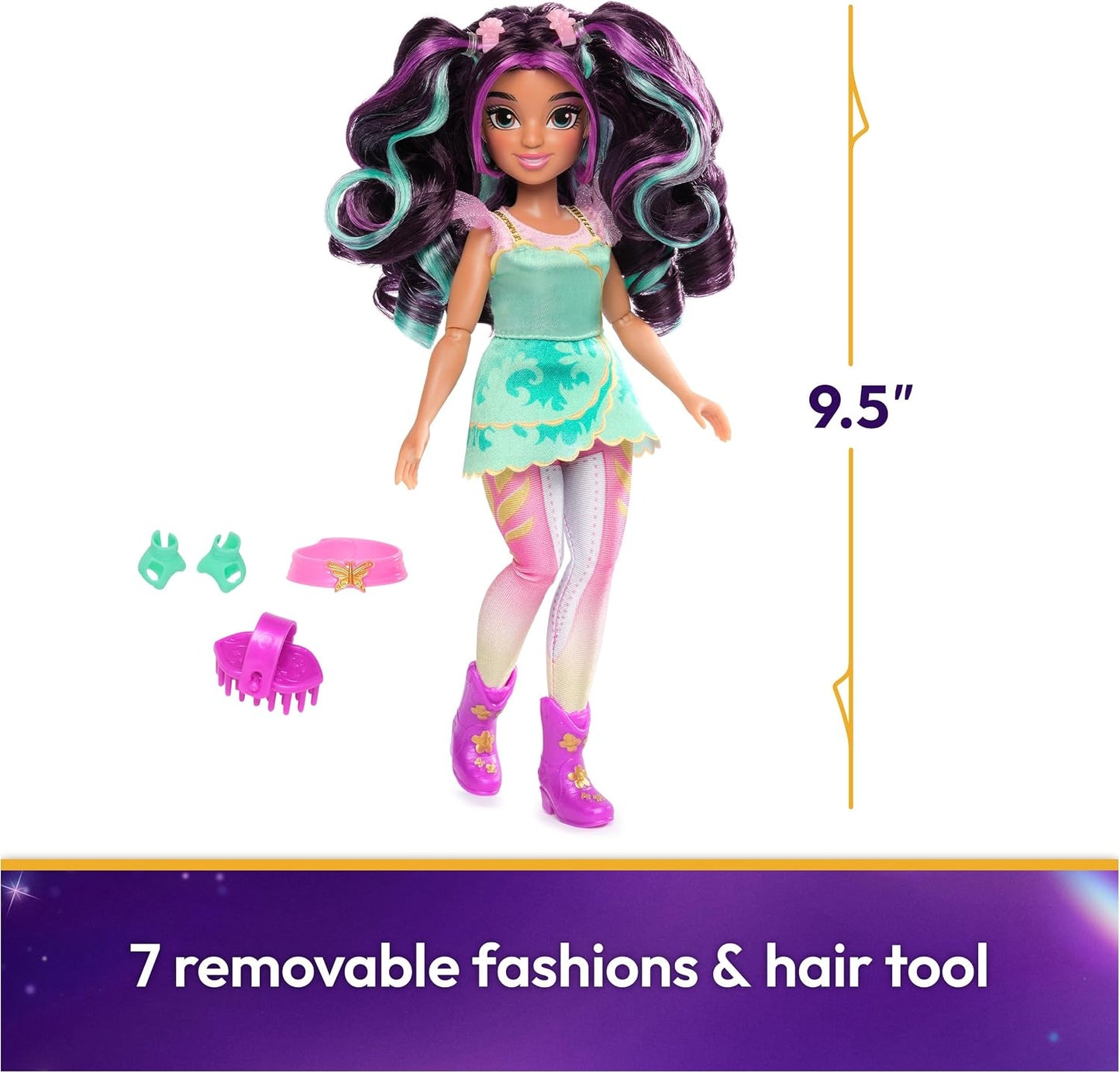 Netflix's Unicorn Academy - Ava - 9 Inch Doll and accessory