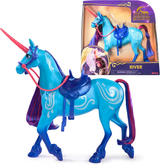Netflix's Unicorn Academy - River - 11 Inch Doll and accessories