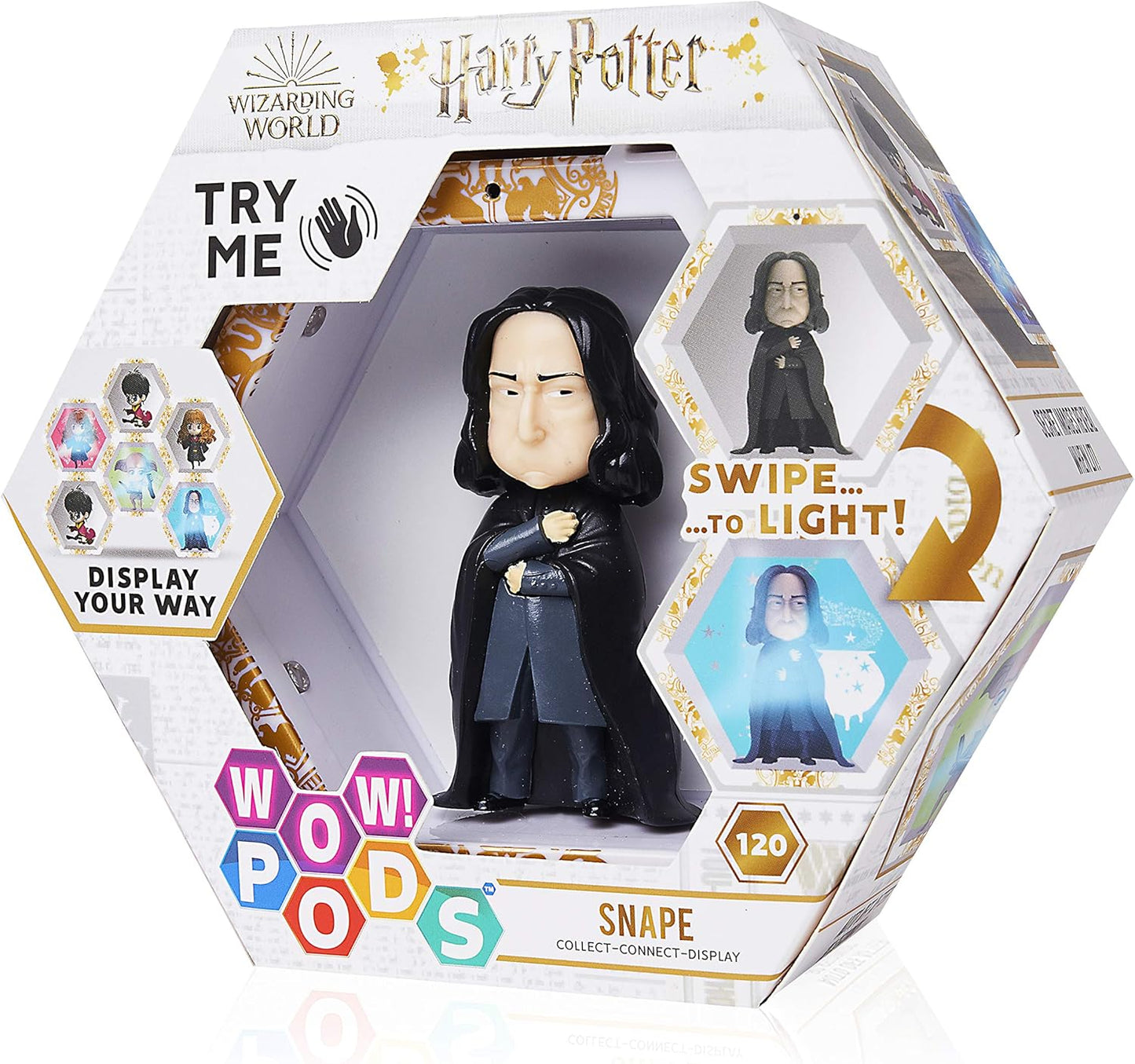 WOW! PODS Harry Potter Wizarding World Light-Up Bobble-Head Figure - Snape