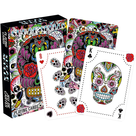 Aquarius Entertainment Sugar Skull Playing Cards 52 Card Deck