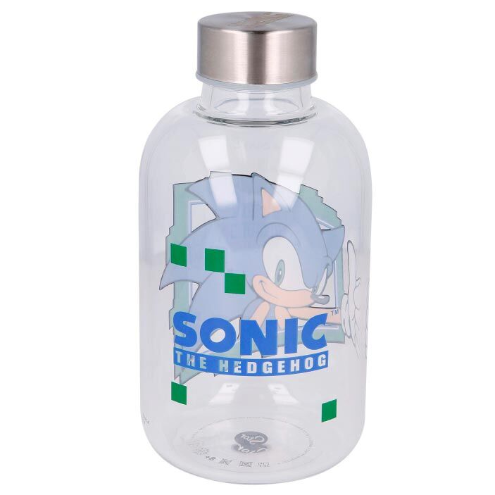 Sonic the Hedgehog Glass Water Bottle - 620ml