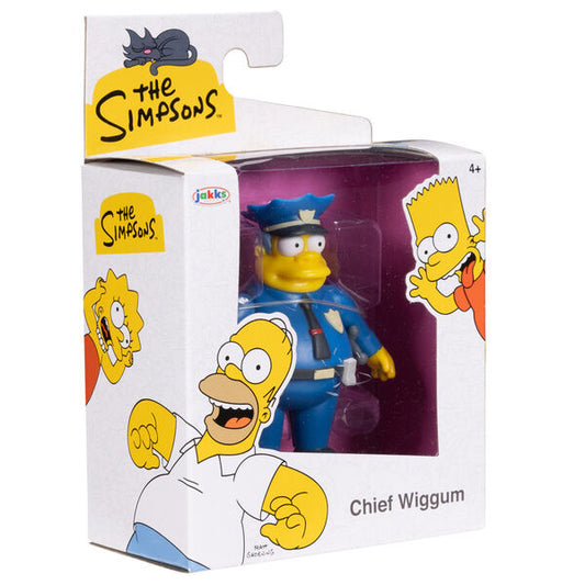 The Simpsons Wave 1 Action Figures - Chief Wiggum - 6cm