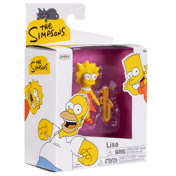 The Simpsons Wave 1 Action Figures - Lisa - 6cm