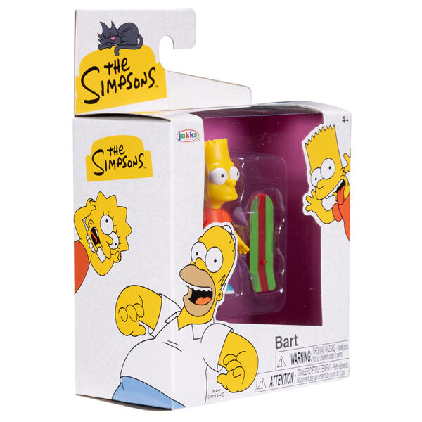 The Simpsons Wave 1 Action Figures - Bart - 6cm