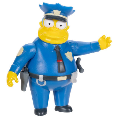The Simpsons Wave 1 Action Figures - Chief Wiggum - 6cm