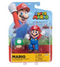 Super Mario Action Figure - Mario with 1-Up Mushroom