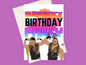 AEW The Young Bucks Superkick Party A5 Birthday Card