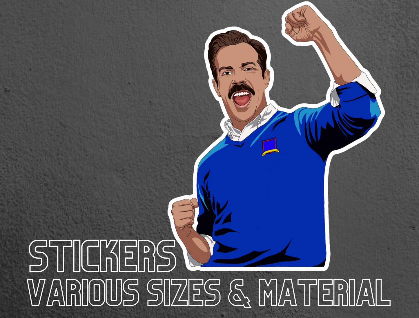 Ted Lasso Jason Sudeikis Stickers