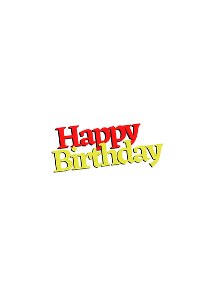 Manchester United Roy Keane A5 Birthday Card